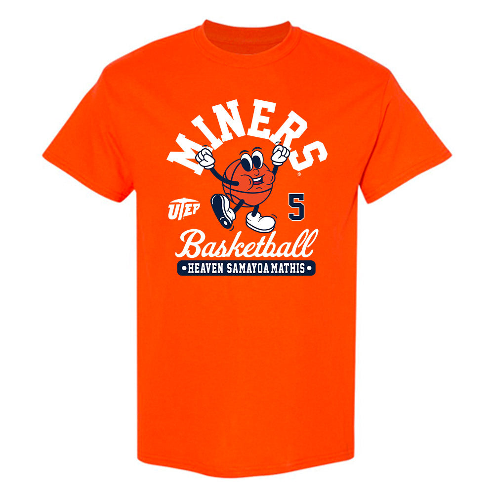UTEP - NCAA Women's Basketball : Heaven Samayoa-Mathis - Fashion Shersey T-Shirt-0