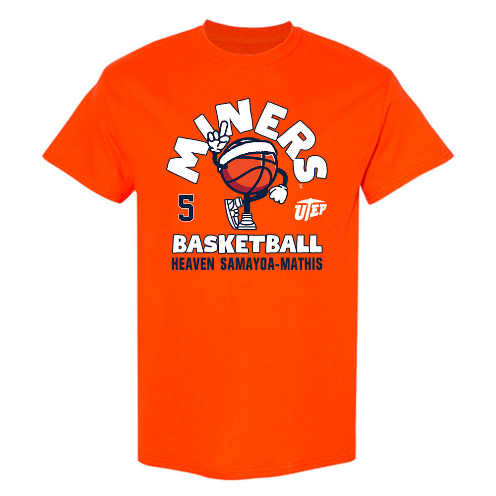 UTEP - NCAA Women's Basketball : Heaven Samayoa-Mathis - Fashion Shersey T-Shirt-0