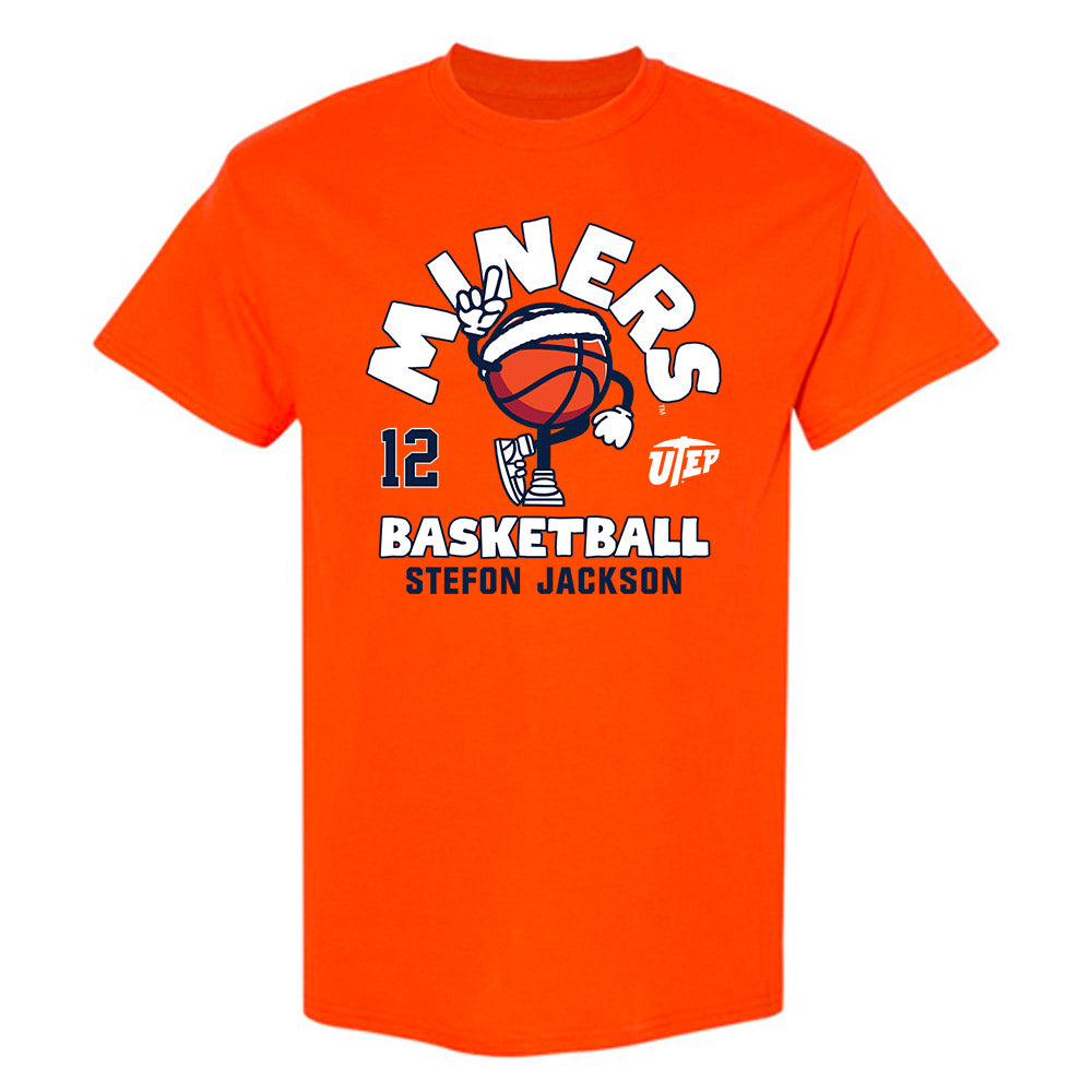 UTEP - Men's Basketball Legends : Stefon Jackson - Fashion Shersey T-Shirt-0