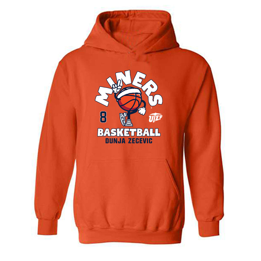 UTEP - NCAA Women's Basketball : Dunja Zecevic - Fashion Shersey Hooded Sweatshirt