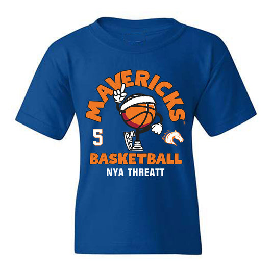 Texas Arlington - NCAA Women's Basketball : nya threatt - Fashion Shersey Youth T-Shirt-0