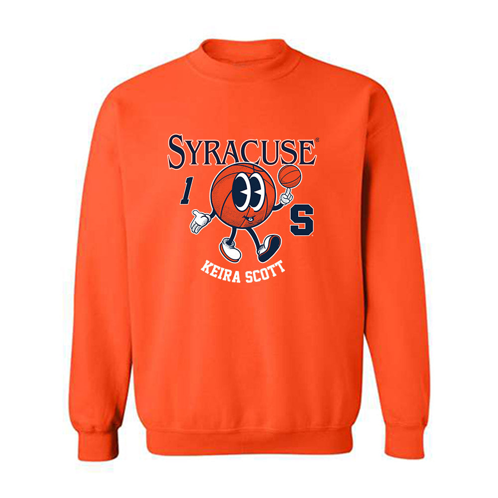 Syracuse - NCAA Women's Basketball : Keira Scott - Fashion Shersey Crewneck Sweatshirt