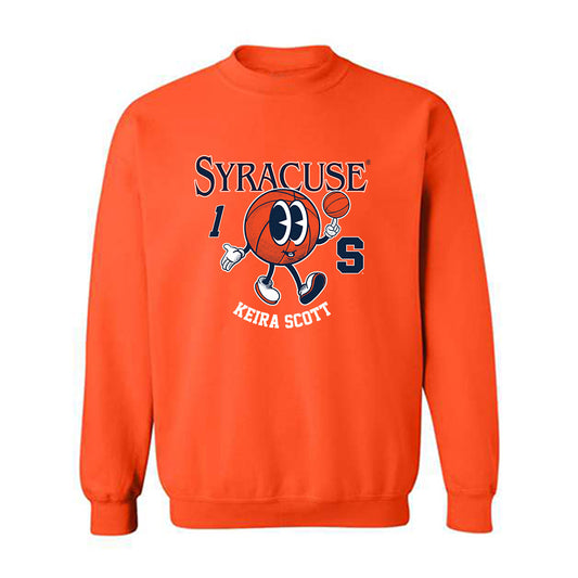 Syracuse - NCAA Women's Basketball : Keira Scott - Fashion Shersey Crewneck Sweatshirt