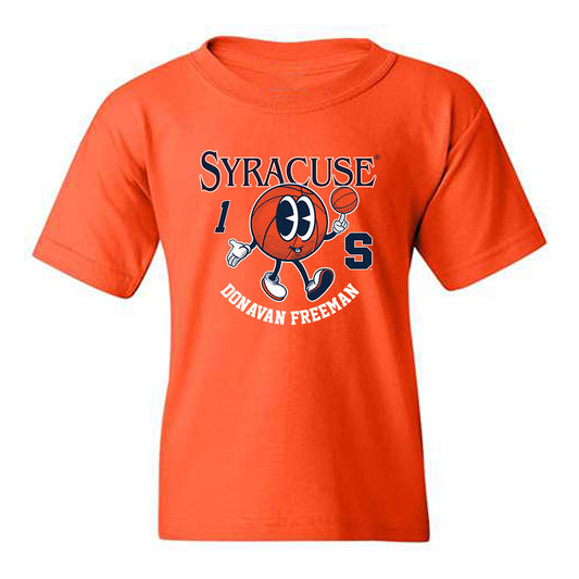 Syracuse - NCAA Men's Basketball : Donavan Freeman - Fashion Shersey Youth T-Shirt-0