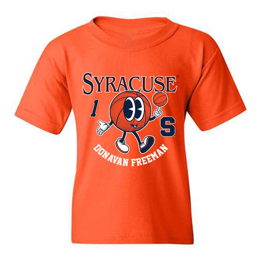 Syracuse - NCAA Men's Basketball : Donavan Freeman - Fashion Shersey Youth T-Shirt