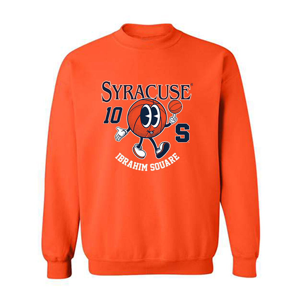 Syracuse - NCAA Men's Basketball : Ibrahim Souare - Fashion Shersey Crewneck Sweatshirt-0