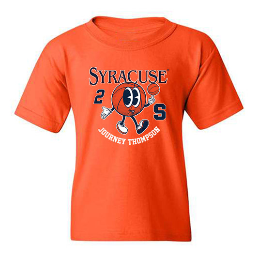 Syracuse - NCAA Women's Basketball : Journey Thompson - Fashion Shersey Youth T-Shirt-0