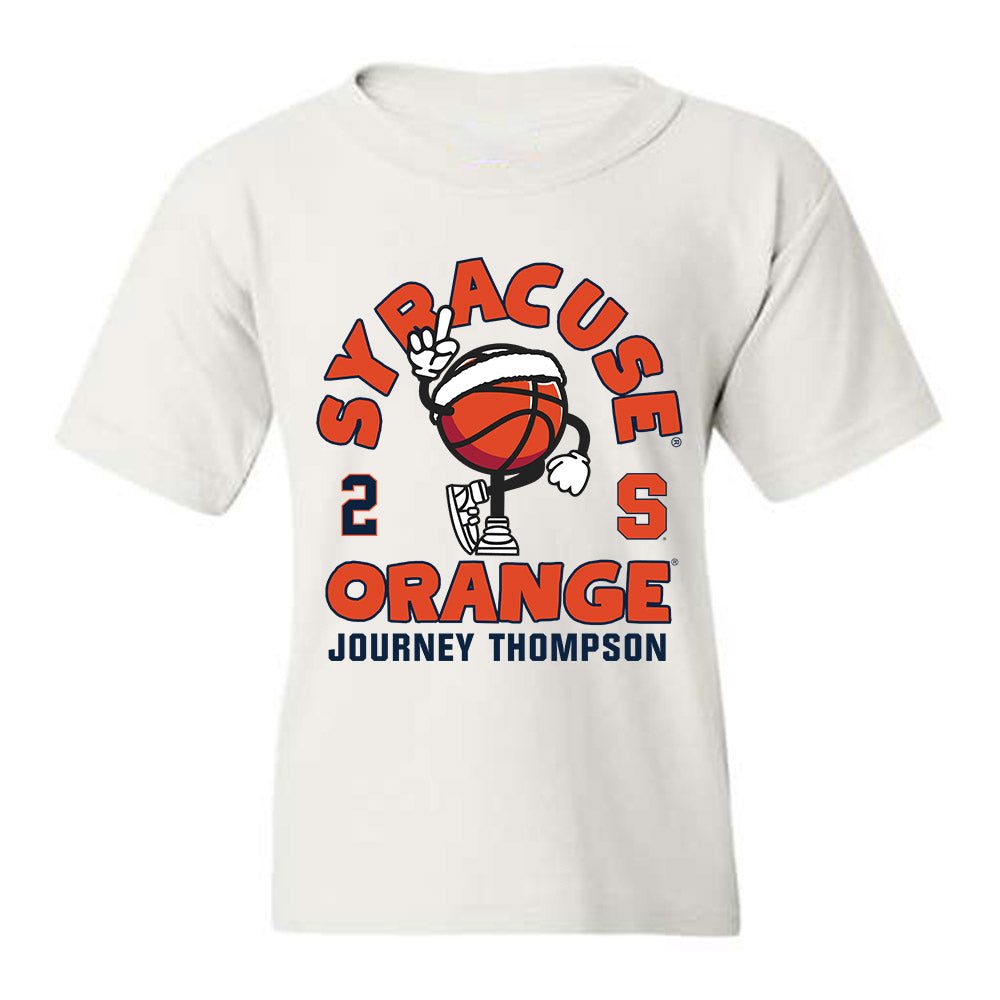 Syracuse - NCAA Women's Basketball : Journey Thompson - Fashion Shersey Youth T-Shirt