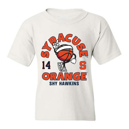 Syracuse - NCAA Women's Basketball : Shy Hawkins - Fashion Shersey Youth T-Shirt