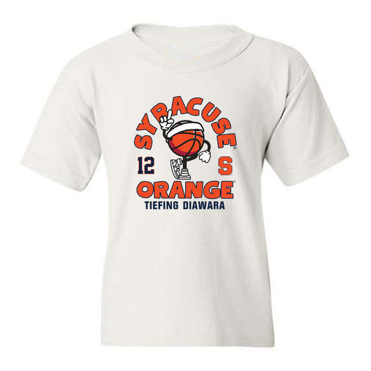 Syracuse - NCAA Men's Basketball : Tiefing Diawara - Fashion Shersey Youth T-Shirt-0