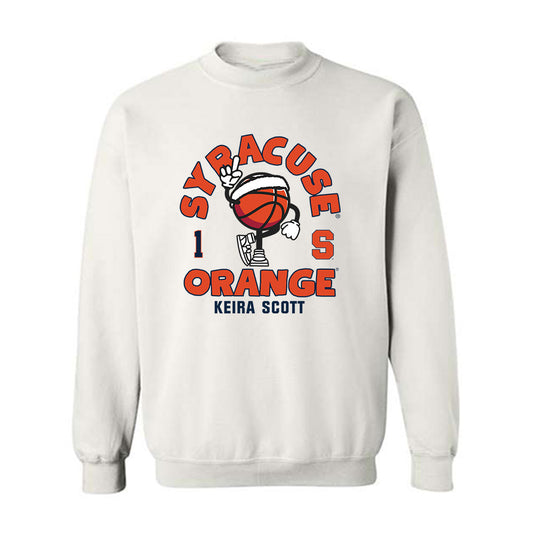 Syracuse - NCAA Women's Basketball : Keira Scott - Fashion Shersey Crewneck Sweatshirt