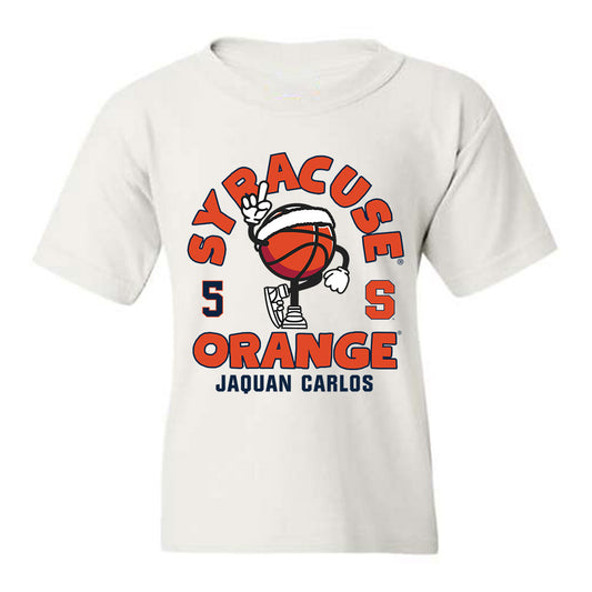 Syracuse - NCAA Men's Basketball : Jaquan Carlos - Fashion Shersey Youth T-Shirt