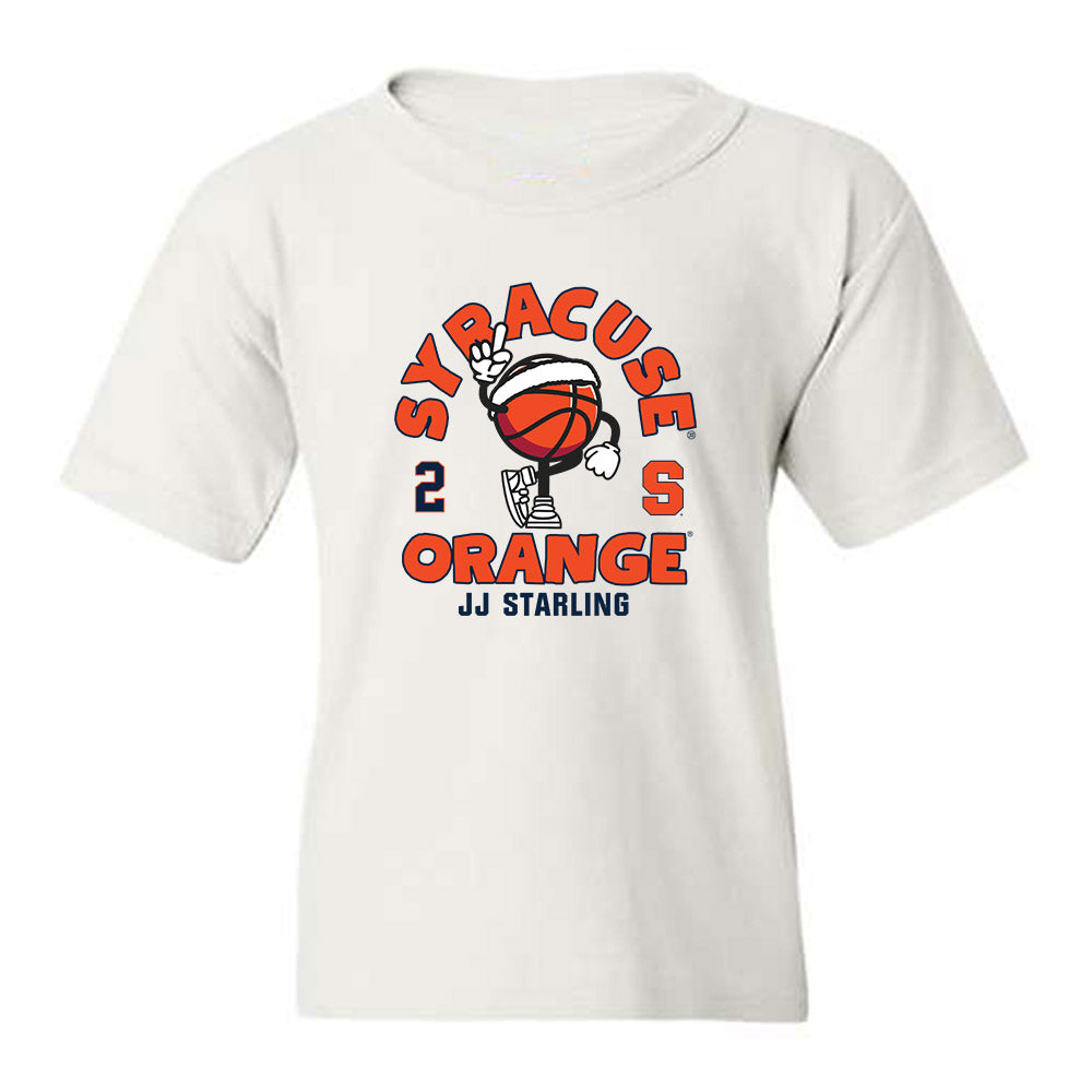 Syracuse - NCAA Men's Basketball : JJ Starling - Fashion Shersey Youth T-Shirt-0