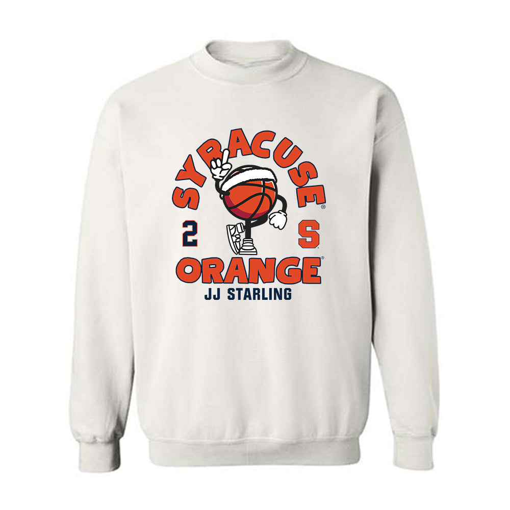 Syracuse - NCAA Men's Basketball : JJ Starling - Fashion Shersey Crewneck Sweatshirt