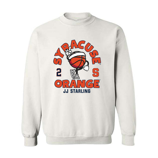 Syracuse - NCAA Men's Basketball : JJ Starling - Fashion Shersey Crewneck Sweatshirt