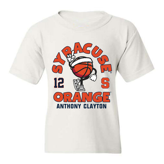 Syracuse - NCAA Men's Basketball : Anthony Clayton - Fashion Shersey Youth T-Shirt