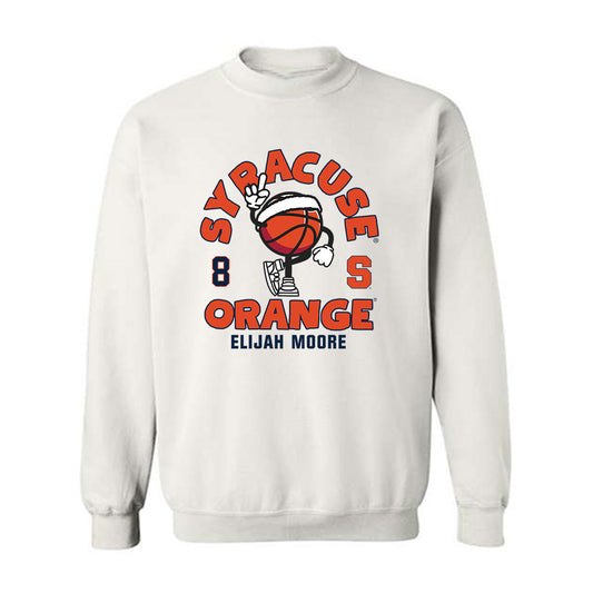 Syracuse - NCAA Men's Basketball : Elijah Moore - Fashion Shersey Crewneck Sweatshirt