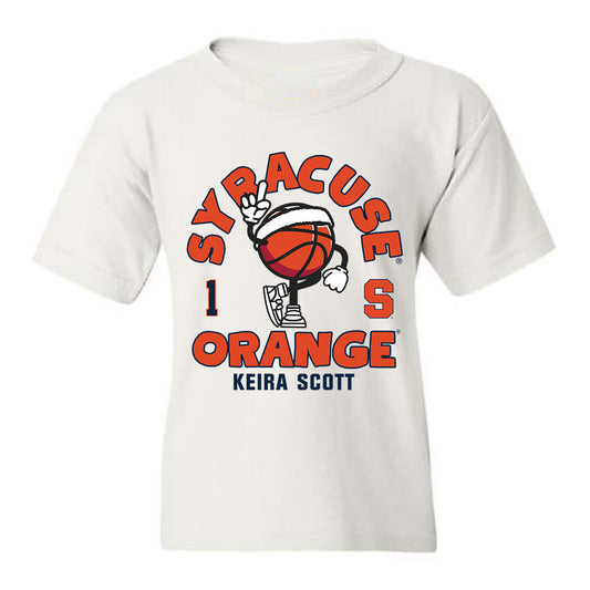 Syracuse - NCAA Women's Basketball : Keira Scott - Fashion Shersey Youth T-Shirt