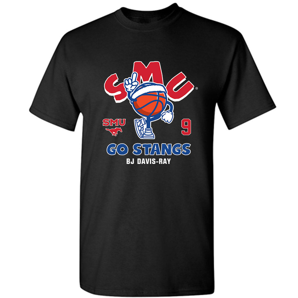 SMU - NCAA Men's Basketball : Bj Davis-Ray - Fashion Shersey T-Shirt-0