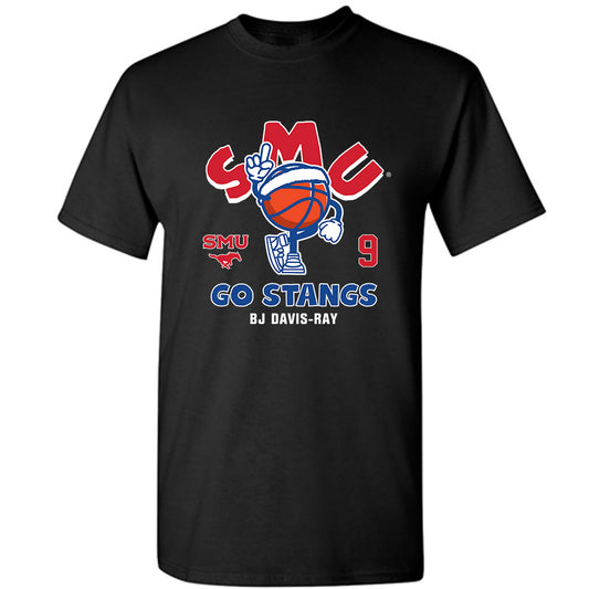SMU - NCAA Men's Basketball : Bj Davis-Ray - Fashion Shersey T-Shirt-0