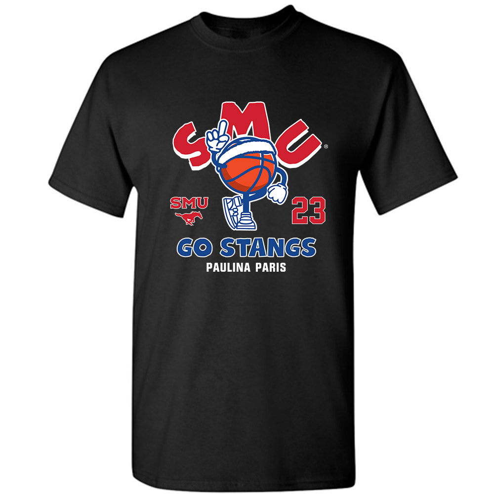 SMU - NCAA Women's Basketball : Paulina Paris - Fashion Shersey T-Shirt-0
