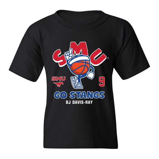 SMU - NCAA Men's Basketball : Bj Davis-Ray - Fashion Shersey Youth T-Shirt-0
