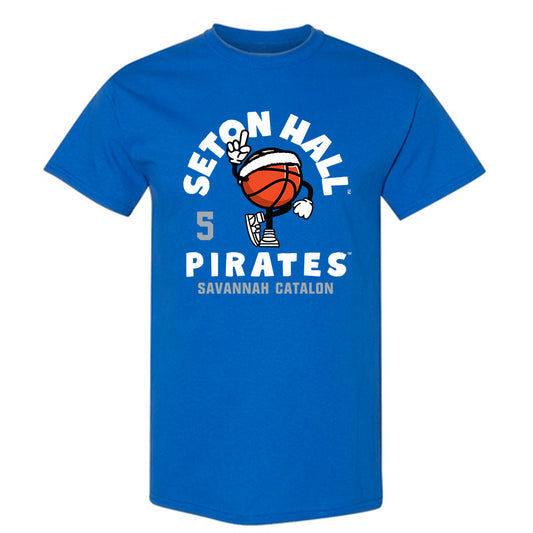 Seton Hall - NCAA Women's Basketball : Savannah Catalon - Fashion Shersey T-Shirt-0