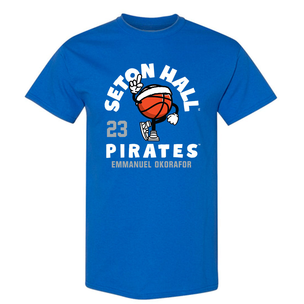 Seton Hall - NCAA Men's Basketball : Emmanuel Okorafor - Fashion Shersey T-Shirt-0