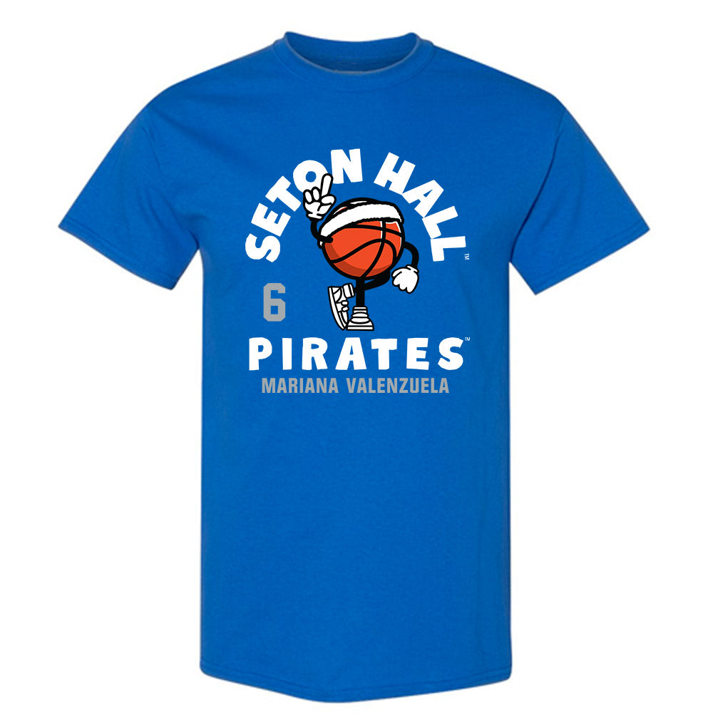 Seton Hall - NCAA Women's Basketball : Mariana Valenzuela - Fashion Shersey T-Shirt-0