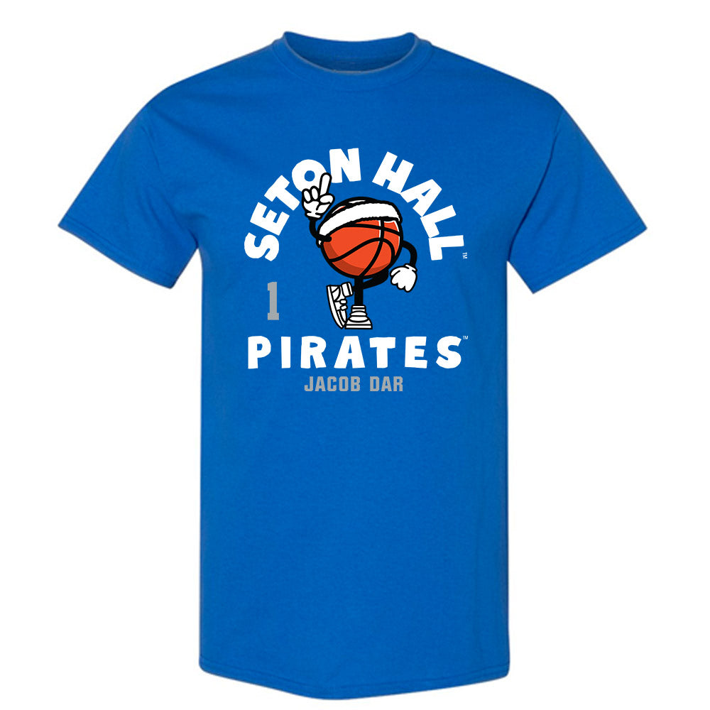 Seton Hall - NCAA Men's Basketball : Jacob Dar - Fashion Shersey T-Shirt-0