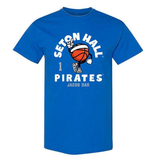 Seton Hall - NCAA Men's Basketball : Jacob Dar - Fashion Shersey T-Shirt-0