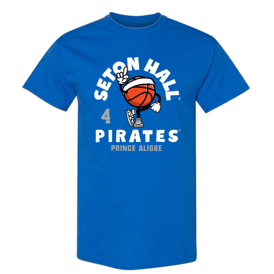 Seton Hall - NCAA Men's Basketball : Prince Aligbe - Fashion Shersey T-Shirt-0