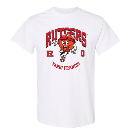 Rutgers - NCAA Men's Basketball : Tariq Francis - Fashion Shersey T-Shirt-0