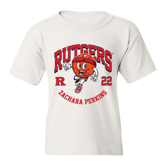 Rutgers - NCAA Women's Basketball : Zachara Perkins - Fashion Shersey Youth T-Shirt