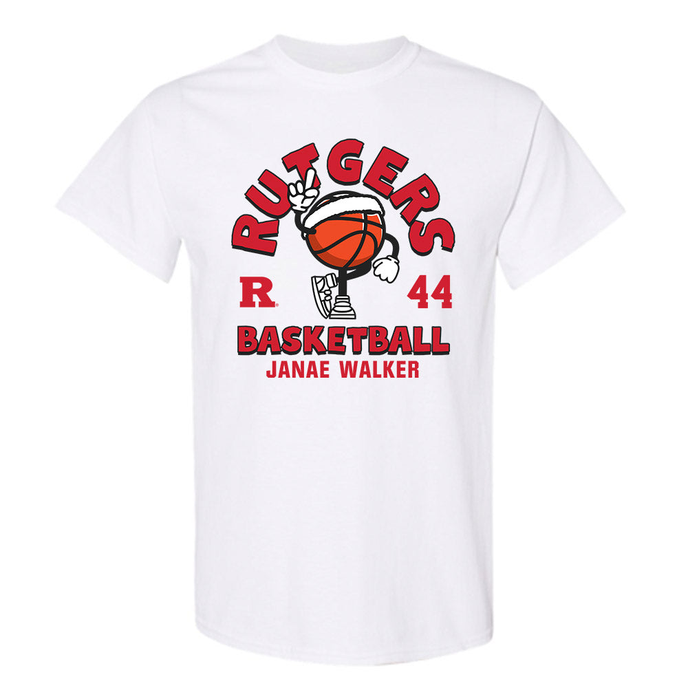 Rutgers - NCAA Women's Basketball : Janae Walker - T-Shirt