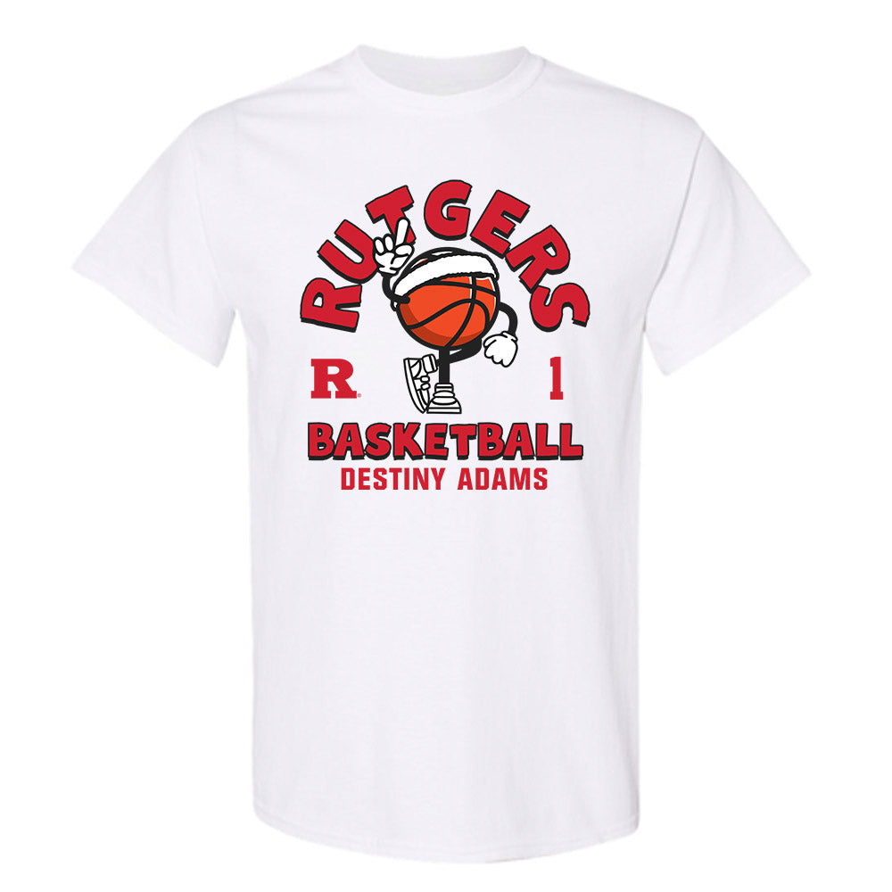 Rutgers - NCAA Women's Basketball : Destiny Adams - T-Shirt-0