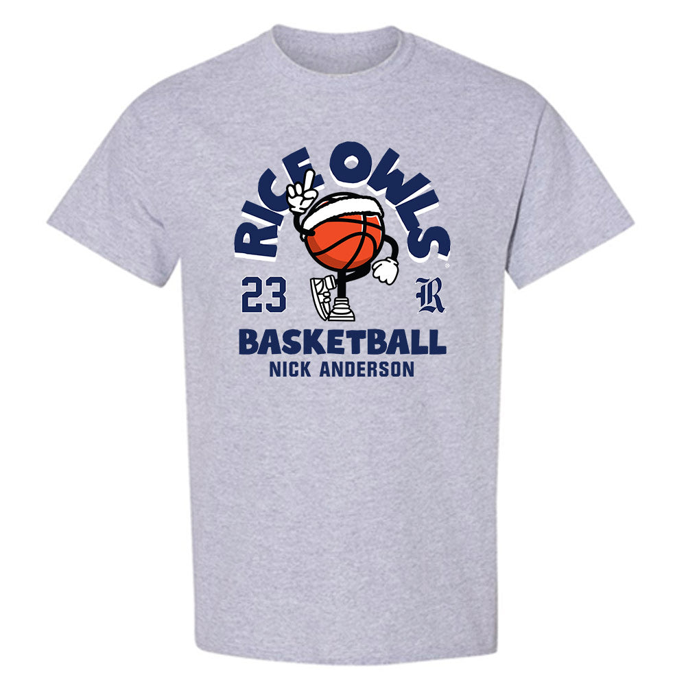 Rice - NCAA Men's Basketball : Nick Anderson - Fashion Shersey T-Shirt-0