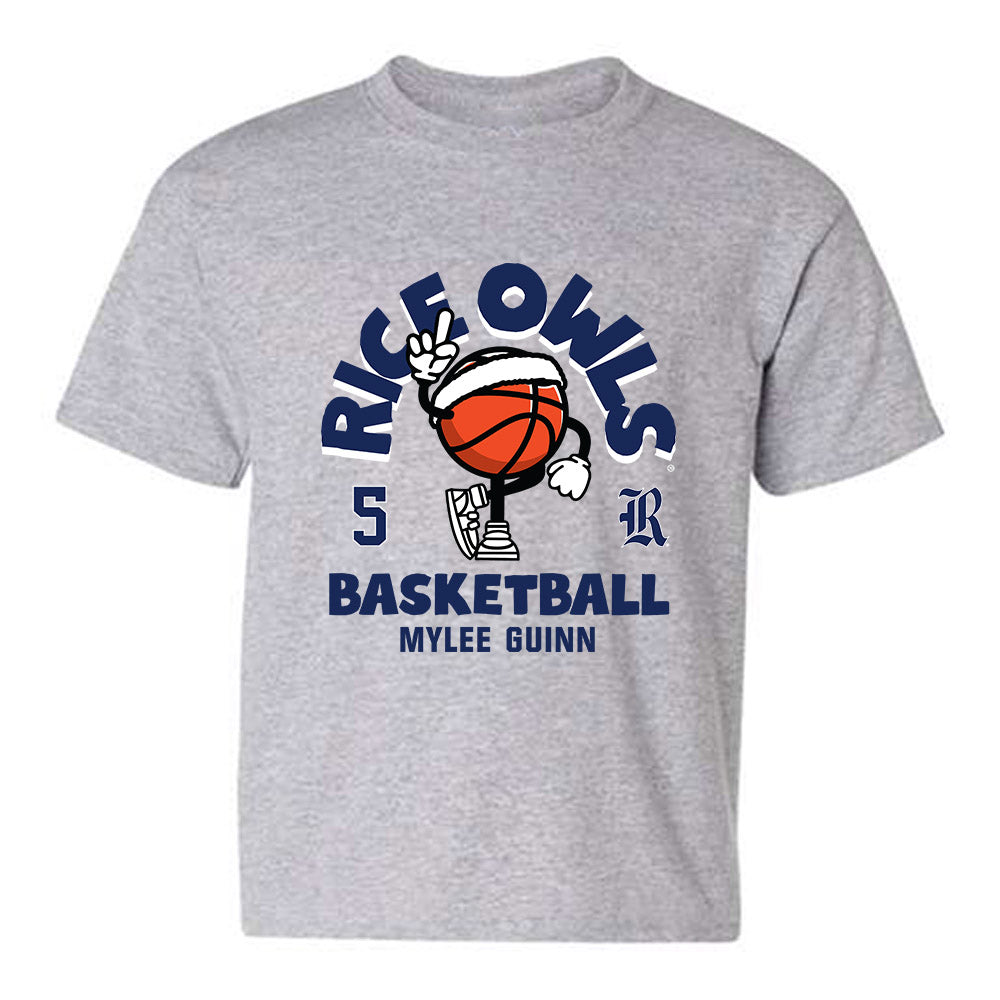 Rice - NCAA Women's Basketball : Mylee Guinn - Fashion Shersey Youth T-Shirt-0