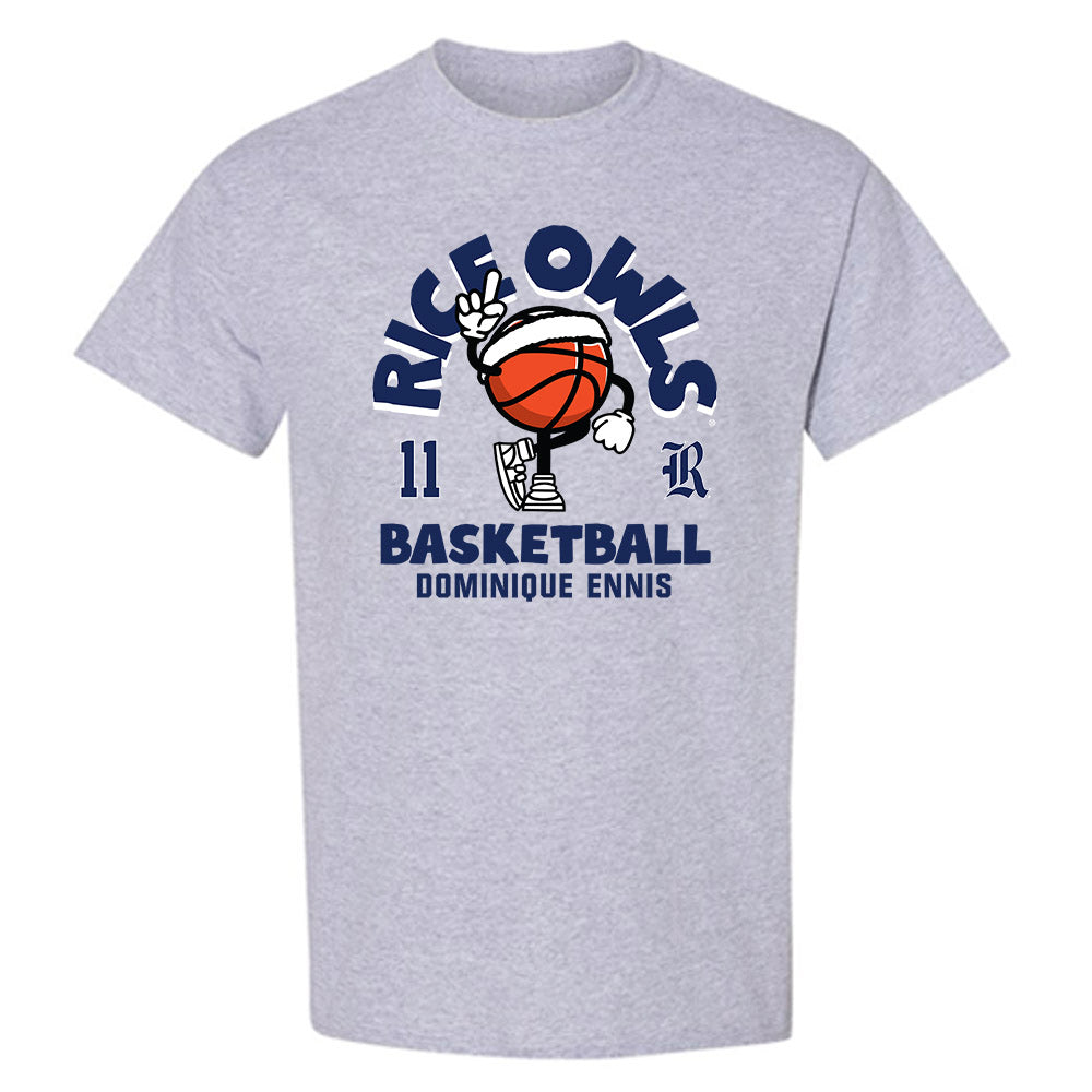 Rice - NCAA Women's Basketball : Dominique Ennis - Fashion Shersey T-Shirt