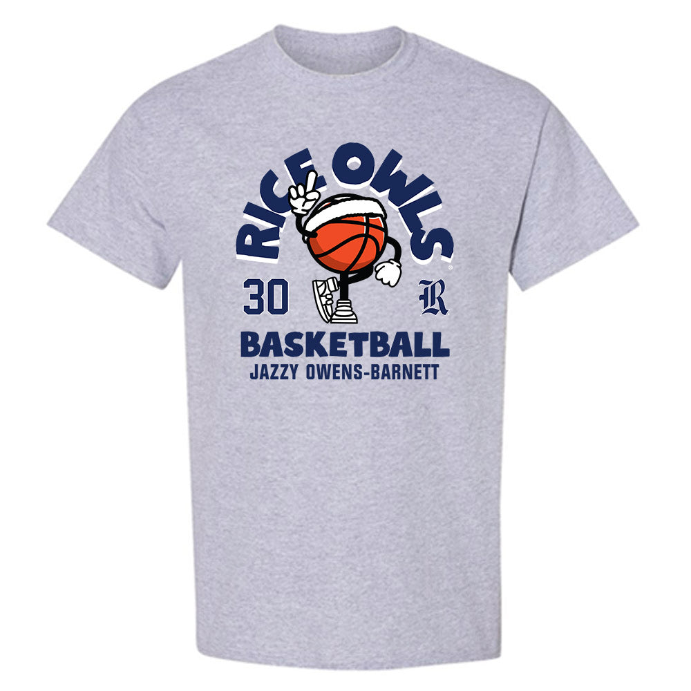 Rice - NCAA Women's Basketball : Jazzy Owens-Barnett - Fashion Shersey T-Shirt