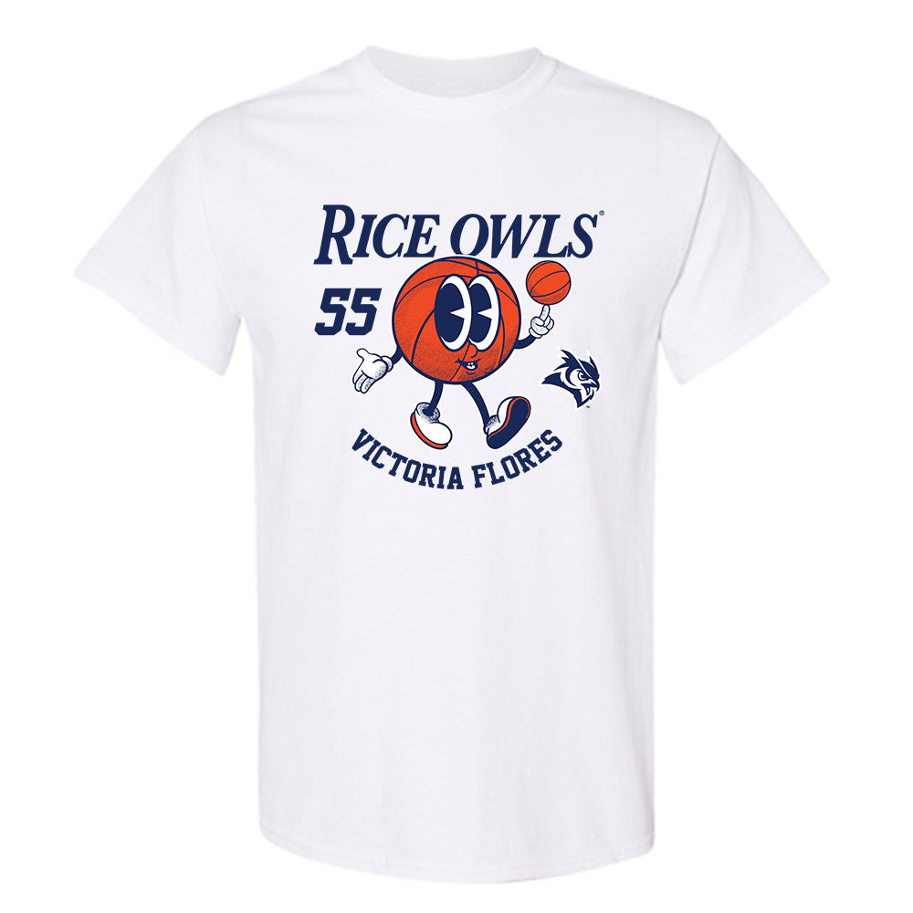 Rice - NCAA Women's Basketball : Victoria Flores - Fashion Shersey T-Shirt