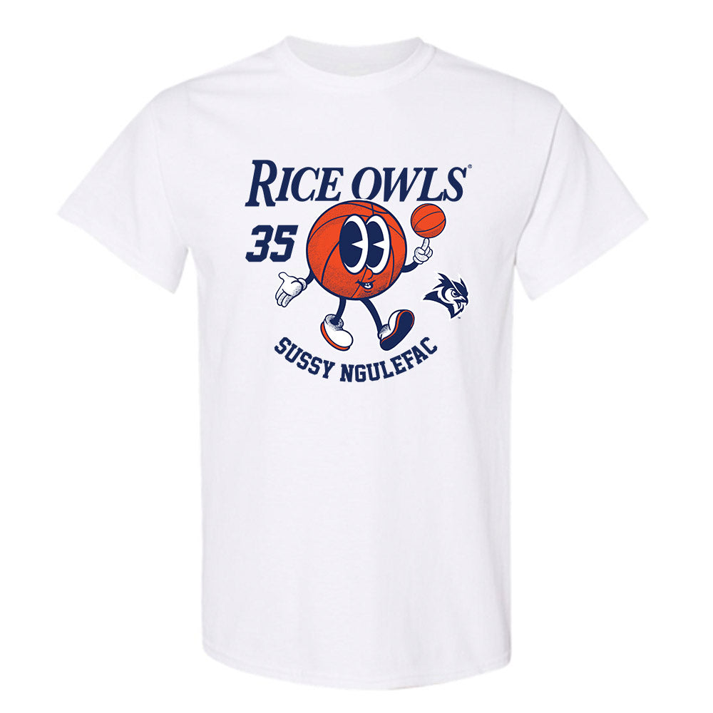 Rice - NCAA Women's Basketball : Sussy Ngulefac - Fashion Shersey T-Shirt