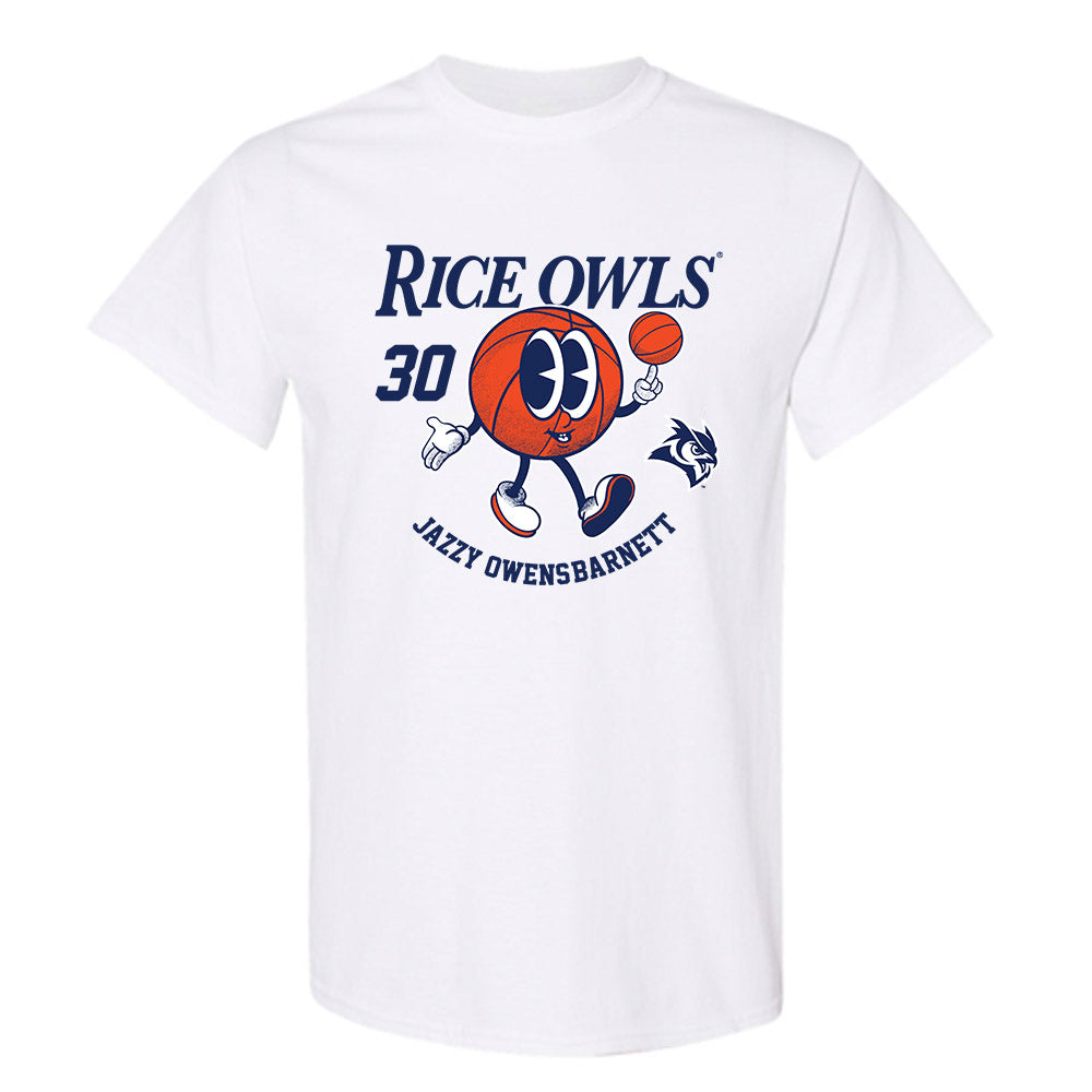 Rice - NCAA Women's Basketball : Jazzy Owens-Barnett - Fashion Shersey T-Shirt