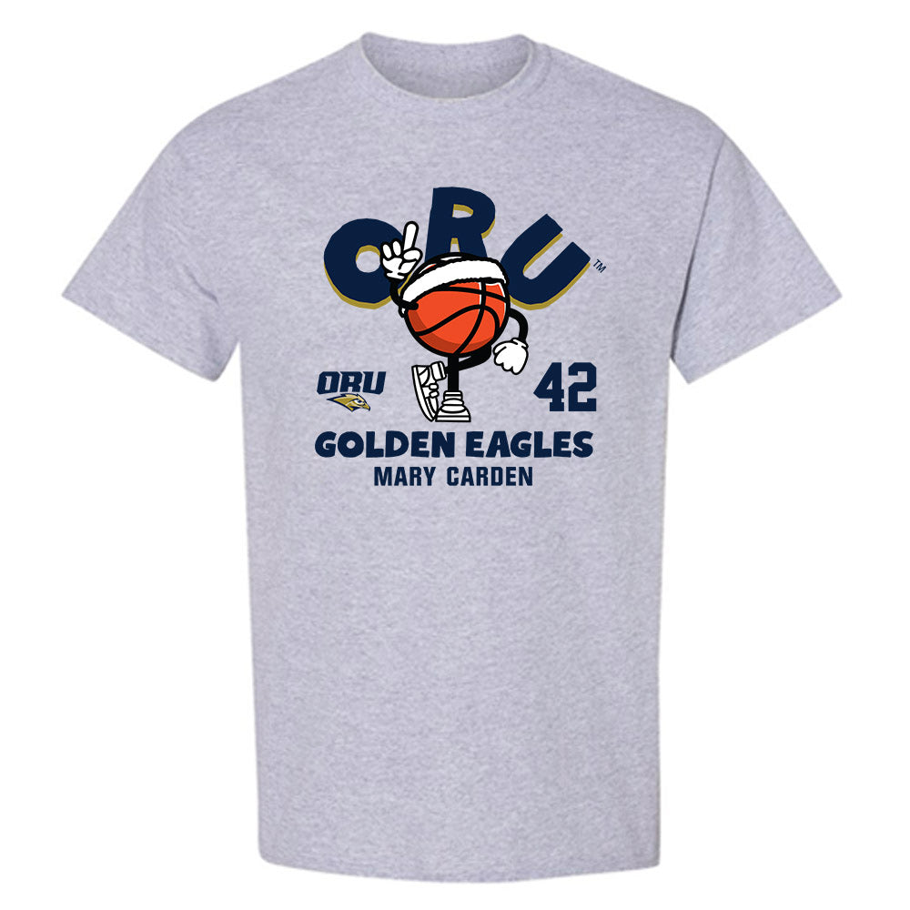 Oral Roberts - NCAA Women's Basketball : Mary Carden - Fashion Shersey T-Shirt-0