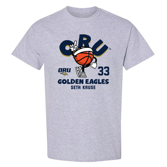 Oral Roberts - NCAA Men's Basketball : Seth Kruse - Fashion Shersey T-Shirt-0