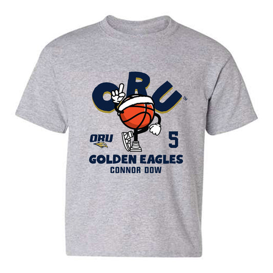 Oral Roberts - NCAA Men's Basketball : Connor Dow - Fashion Shersey Youth T-Shirt-0