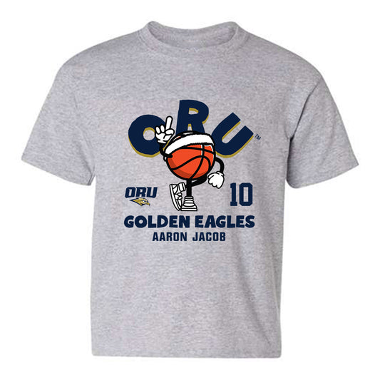 Oral Roberts - NCAA Men's Basketball : Aaron Jacob - Fashion Shersey Youth T-Shirt-0