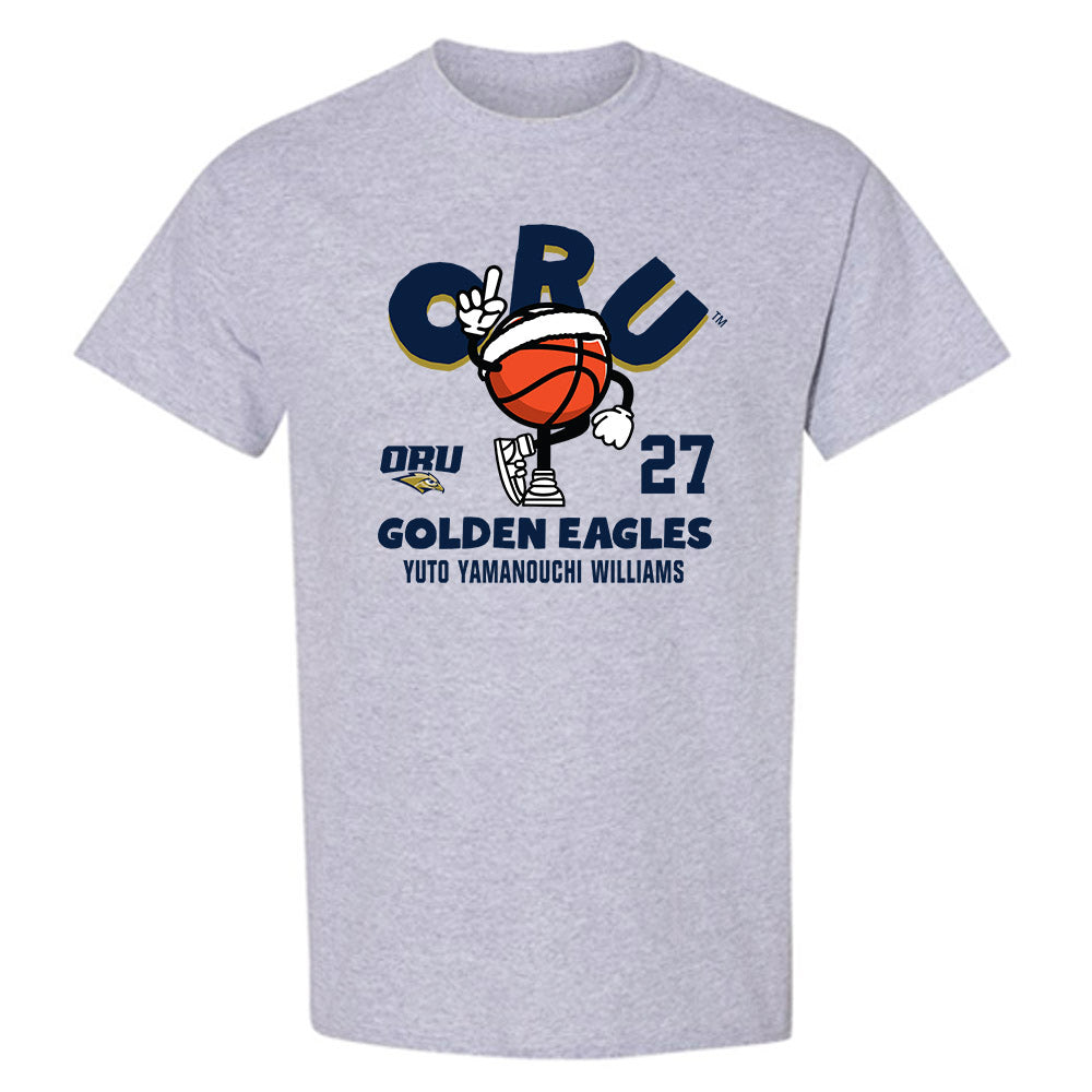 Oral Roberts - NCAA Men's Basketball : Yuto Yamanouchi williams - Fashion Shersey T-Shirt-0