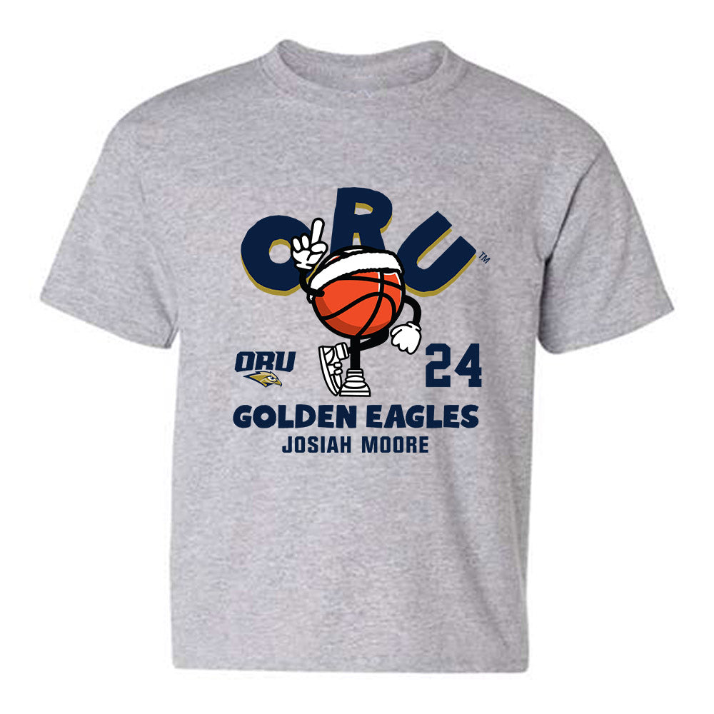 Oral Roberts - NCAA Men's Basketball : Josiah Moore - Fashion Shersey Youth T-Shirt-0