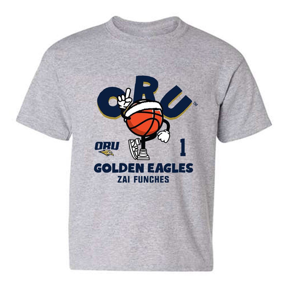 Oral Roberts - NCAA Women's Basketball : Zai Funches - Fashion Shersey Youth T-Shirt-0